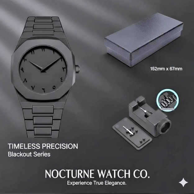 Mens Arabic premium watch